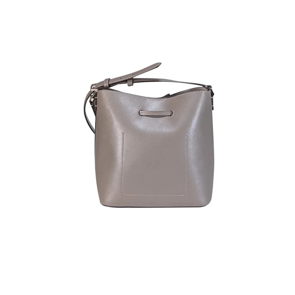 Kate Spade - Grey Leather Bucket Bag